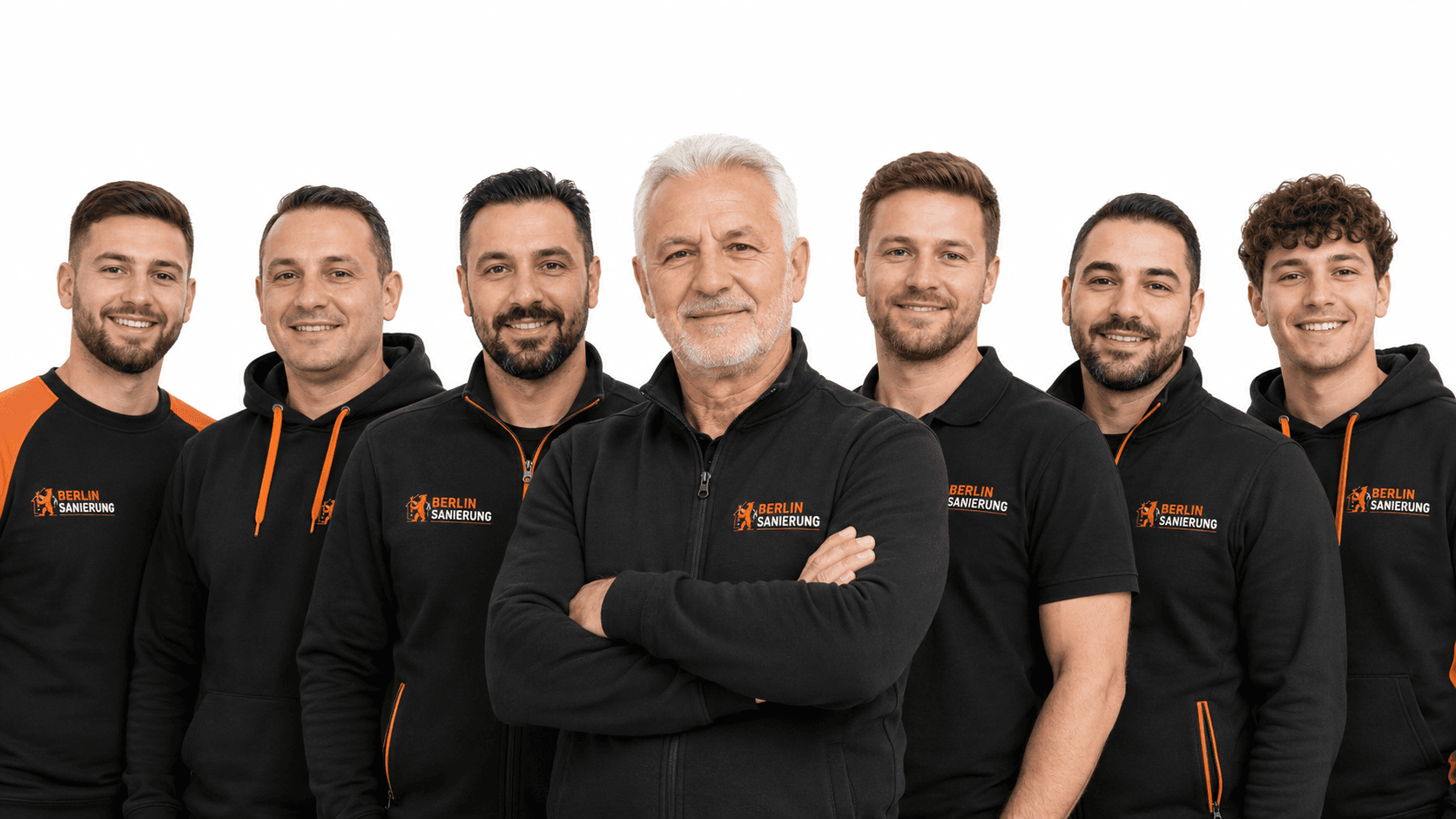 Team der Sanierungsfirma Berlin
